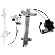 Front And Rear, Passenger Side Power Window Regulator, With Motor