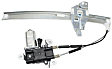 Front And Rear, Passenger Side Power Window Regulator, With Motor