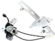 Front And Rear, Passenger Side Power Window Regulator, With Motor