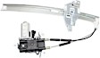 Front, Driver and Passenger Side Power Window Regulator, With Motor