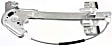 2000 Buick LeSabre - Front and Rear, Passenger Side Power Window Regulator, With Motor