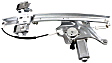 2005 Buick LeSabre - Front, Driver and Passenger Side Power Window Regulator, With Motor