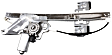 2005 Buick LeSabre - Front, Driver and Passenger Side Power Window Regulator, With Motor