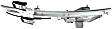 2005 Buick LeSabre - Front, Driver and Passenger Side Power Window Regulator, With Motor