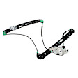 Front and Rear, Passenger Side Window Regulator, Power, Without Motor, E46 Body, Sedan/Wagon