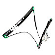 Front and Rear, Passenger Side Window Regulator, Power, Without Motor, E46 Body, Sedan/Wagon