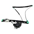 Front and Rear, Passenger Side Window Regulator, Power, Without Motor, E46 Body, Sedan/Wagon