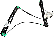 Front, Driver and Passenger Side Window Regulator, Power, Without Motor, E46 Body, Sedan/Wagon