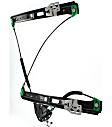 Front and Rear, Driver Side Window Regulator, Power, Without Motor, E46 Body, Sedan/Wagon