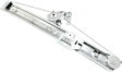 Front and Rear, Driver Side Window Regulator, Power, Without Motor, E46 Body, Sedan/Wagon