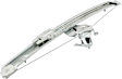 Front and Rear, Driver Side Window Regulator, Power, Without Motor, E46 Body, Sedan/Wagon