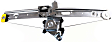 Front and Rear, Passenger Side Window Regulator, Power, With Motor, E46 Body, Sedan/Wagon