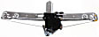 Front and Rear, Passenger Side Window Regulator, Power, With Motor, E46 Body, Sedan/Wagon