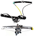Front and Rear, Driver Side Window Regulator, Power, With Motor, E46 Body, Sedan/Wagon
