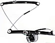 Front and Rear, Driver and Passenger Side Power Window Regulator, Without Motor