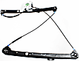 Front, Driver and Passenger Side Power Window Regulator, Without Motor
