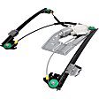 2000 BMW 528i - Front, Driver and Passenger Side Power Window Regulator, With Motor