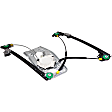2000 BMW 528i - Front, Driver and Passenger Side Power Window Regulator, With Motor