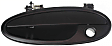 1999 Pontiac Grand Prix - Front and Rear, Driver and Passenger Side Smooth Black Exterior Door Handle, Front Driver and Passenger Side - With Key Hole; Rear Driver and Passenger Side - Without Key Hole