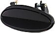 1997-2008 Pontiac Grand Prix - Front and Rear, Driver and Passenger Side Smooth Black Exterior Door Handle, Without Key Hole