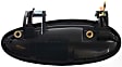 1997-2008 Pontiac Grand Prix - Front and Rear, Driver and Passenger Side Smooth Black Exterior Door Handle, Without Key Hole