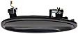 1997-2008 Pontiac Grand Prix - Front and Rear, Driver and Passenger Side Smooth Black Exterior Door Handle, Without Key Hole