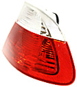 Driver and Passenger Side, Inner and Outer Halogen Tail Light, Without bulb(s), OE Replacement, Coupe