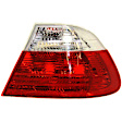 Passenger Side, Inner and Outer Halogen Tail Light, Without bulb(s), OE Replacement, Coupe