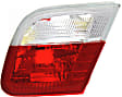 Driver and Passenger Side, Inner Halogen Tail Light, Without bulb(s), OE Replacement
