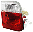 Driver and Passenger Side, Inner Halogen Tail Light, Without bulb(s), OE Replacement