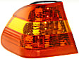 Driver and Passenger Side, Outer Halogen Tail Light, Without bulb(s), OE Replacement