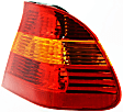 Driver and Passenger Side, Outer Halogen Tail Light, Without bulb(s), OE Replacement