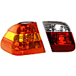 Driver Side, Inner And Outer Halogen Tail Light, Without bulb(s), OE Replacement