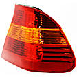 Driver and Passenger Side, Inner and Outer Halogen Tail Light, Without bulb(s), OE Replacement