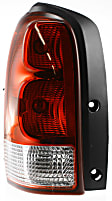 2005 Saturn Relay - Driver and Passenger Side Halogen Tail Light, With bulb(s), OE Replacement