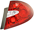 Driver and Passenger Side Halogen Tail Light, With bulb(s), OE Replacement