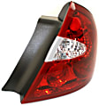 Driver and Passenger Side Halogen Tail Light, With bulb(s), OE Replacement