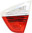 Driver and Passenger Side, Inner Halogen Tail Light, Without bulb(s), OE Replacement