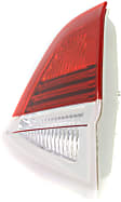 Driver and Passenger Side, Inner Halogen Tail Light, Without bulb(s), OE Replacement