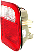Driver and Passenger Side, Inner Halogen Tail Light, Without bulb(s), OE Replacement, Sedan