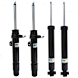 SET-BIL19220079-D Front and Rear, Driver and Passenger Side Shock and Bare Strut