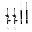 SET-BIL19230559-E Front and Rear, Driver and Passenger Side Shock and Bare Strut