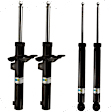 SET-BIL19230559-G Front and Rear, Driver and Passenger Side Shock and Bare Strut
