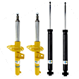 SET-BIL19232362-B Front and Rear, Driver and Passenger Side Shock and Bare Strut