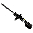 2011 Mazda 2 - Front, Driver and Passenger Side Bare Strut