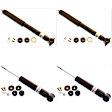 SET-BIL24007030 Front and Rear, Driver and Passenger Side Shock