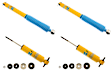 SET-BIL24016810-A Front and Rear, Driver and Passenger Side Shock