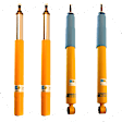 SET-BIL24027571-A Front and Rear, Driver and Passenger Side Shock and Bare Strut