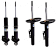 SET-BIL24113359-B Front and Rear, Driver and Passenger Side Shock and Bare Strut