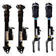 SET-BIL24166997 Front and Rear, Driver and Passenger Side Shock and Air Strut